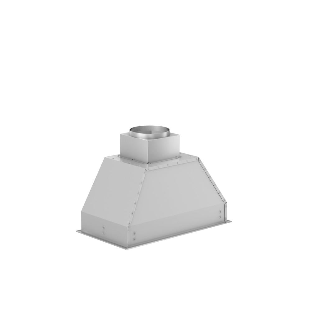 ZLINE 28-inch range hood in stainless steel 695-28, from above
