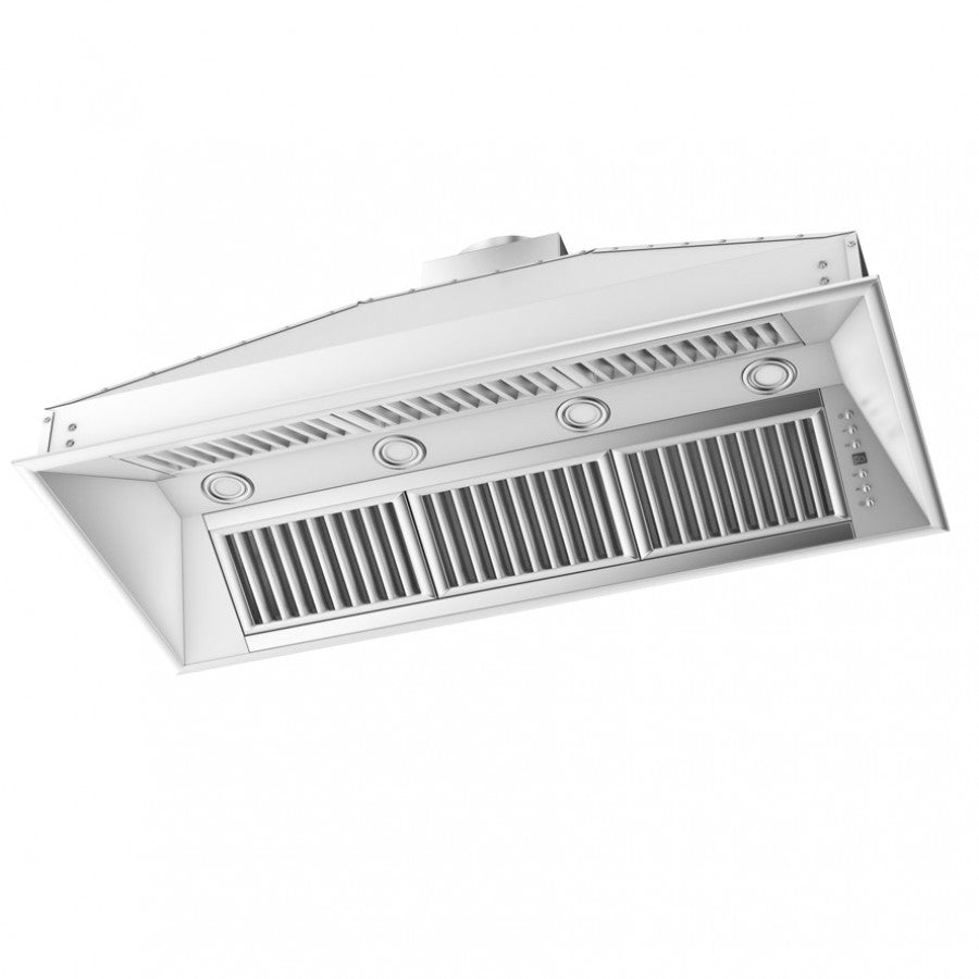 ZLINE 52-inch range hood in stainless steel 721-52, view 4
