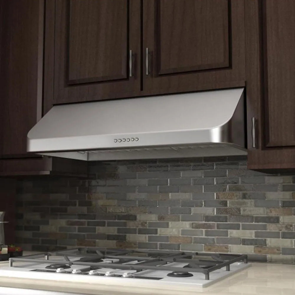 ZLINE 36-inch range hood in stainless steel 623-36, detail