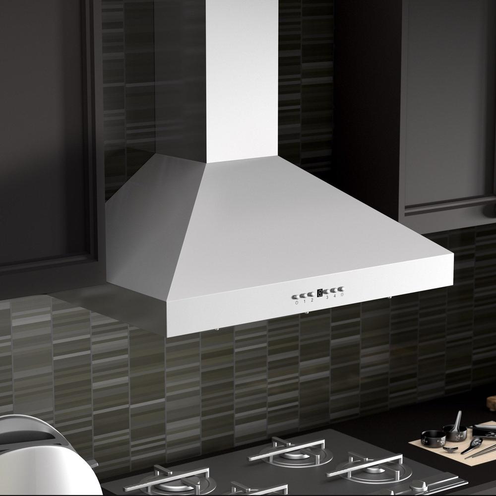 ZLINE Convertible Vent 42-inch range hood in stainless steel KL3CRN-42, detail