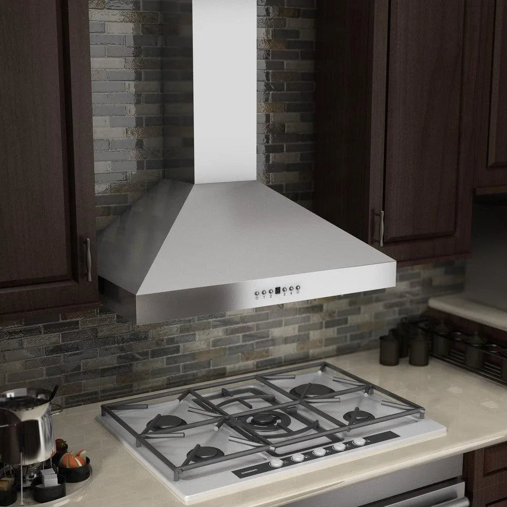 ZLINE Convertible Vent 48-inch range hood in stainless steel KL3CRN-48, detail