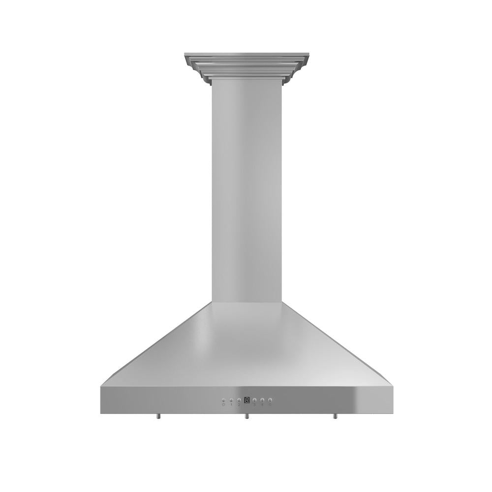 ZLINE Convertible Vent 30-inch range hood in stainless steel KL3CRN-30, front view