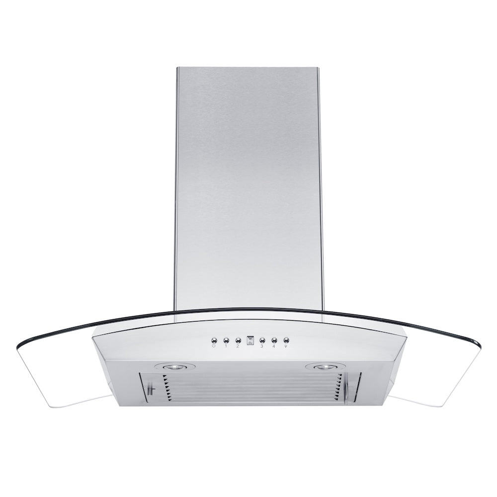 ZLINE Convertible Vent 36-inch range hood in stainless steel KZCRN-36, view 5
