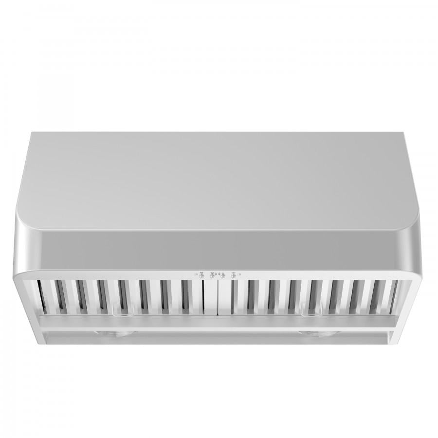 ZLINE Convertible Vent 60-inch range hood in stainless steel 520-60, view 4