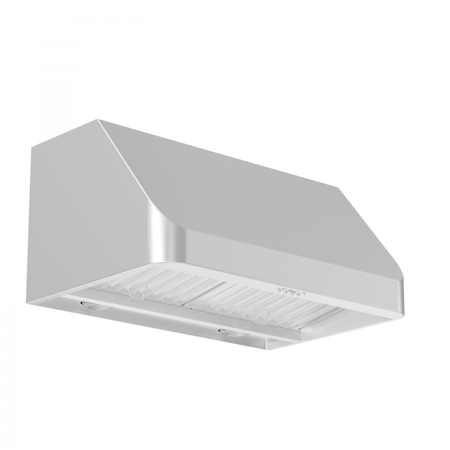 ZLINE Convertible Vent 60-inch range hood in stainless steel 520-60, view 3