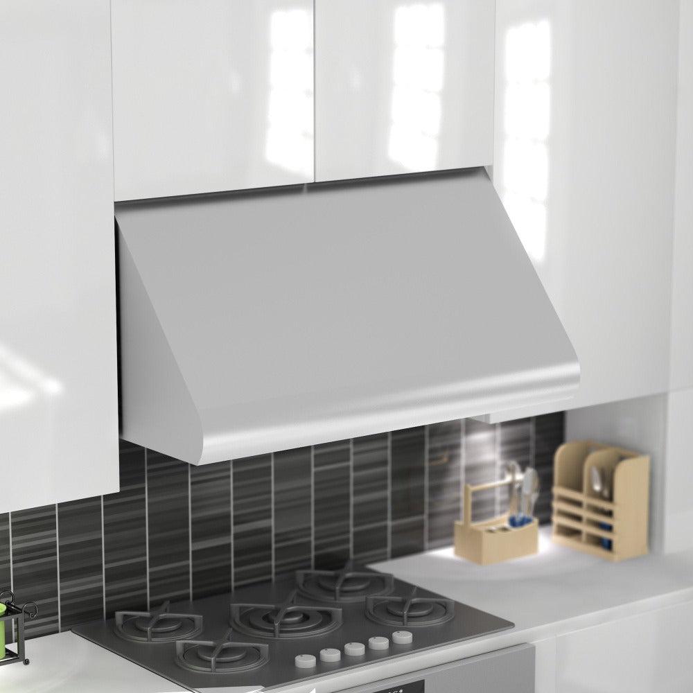 ZLINE Convertible Vent 30-inch range hood in stainless steel 527-30, view 7