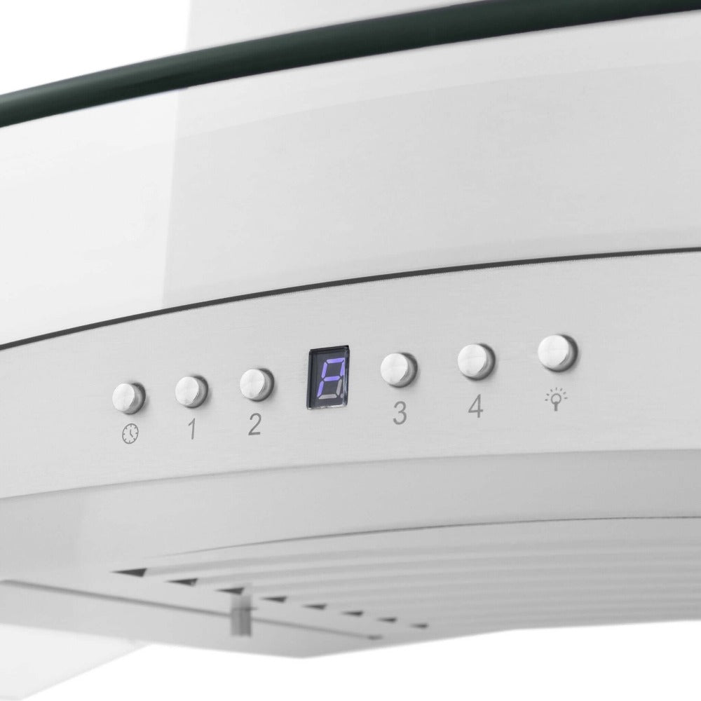 ZLINE Convertible Vent 36-inch range hood in stainless steel KN4-36, view 7