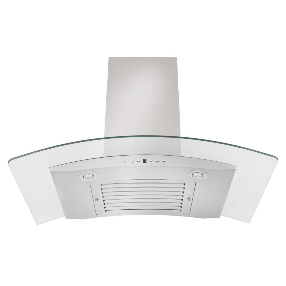 ZLINE Convertible Vent 36-inch range hood in stainless steel KN4-36, view 3