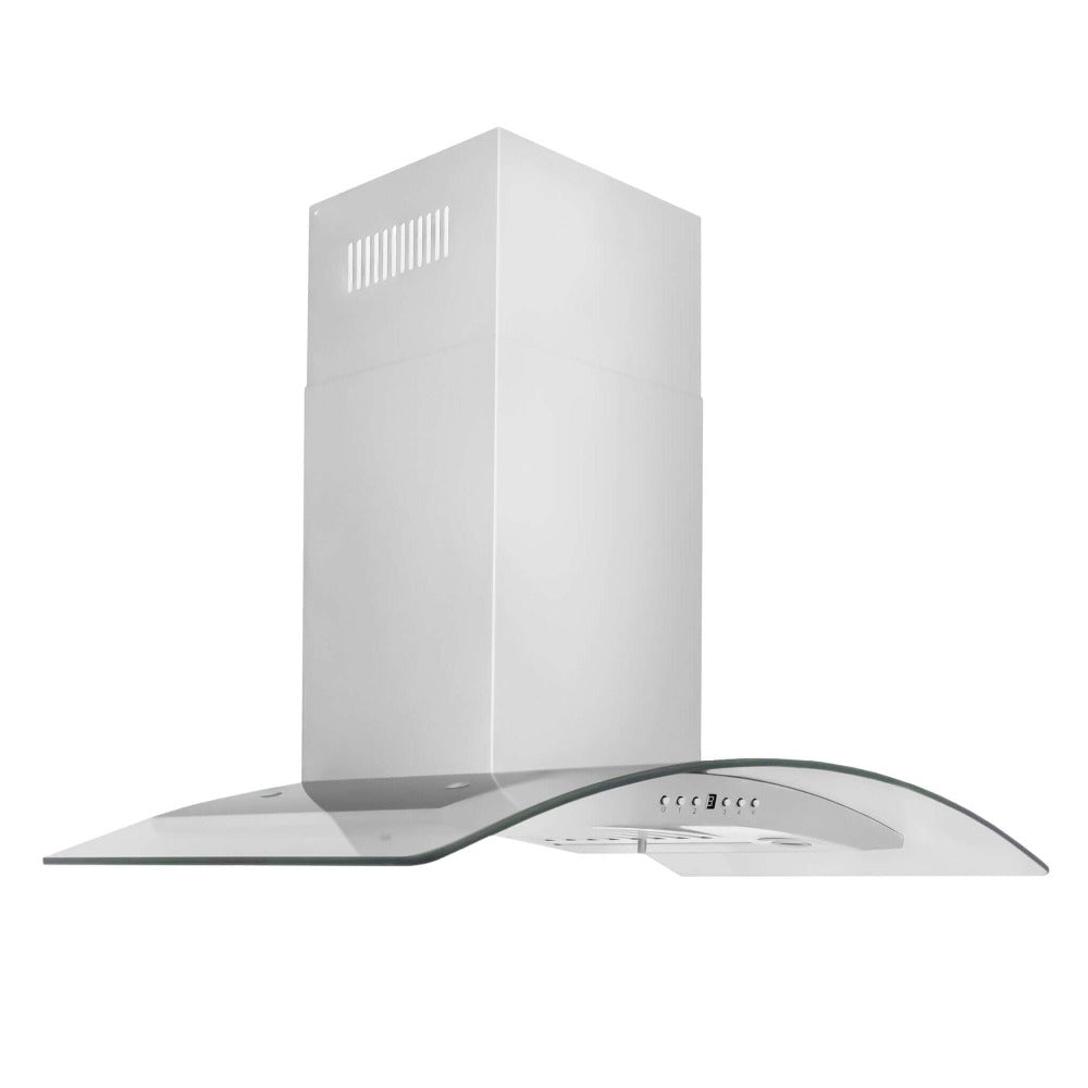 ZLINE Convertible Vent 36-inch range hood in stainless steel KN4-36, view 5