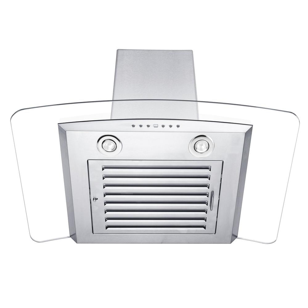 ZLINE Convertible Vent 30-inch range hood in stainless steel KZ-30, view 6