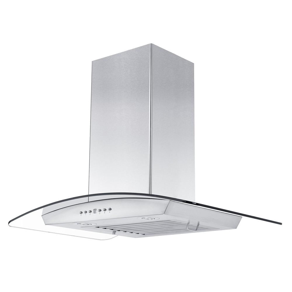 ZLINE Convertible Vent 30-inch range hood in stainless steel KZCRN-30, view 6