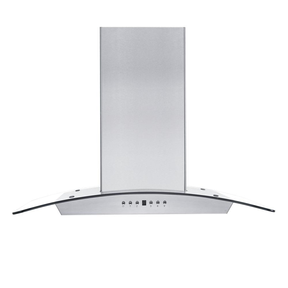 ZLINE Convertible Vent 30-inch range hood in stainless steel KZCRN-30, view 5