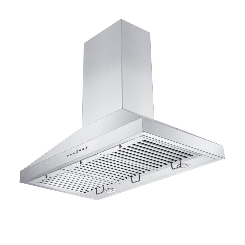 ZLINE Convertible Vent 36-inch range hood in stainless steel KL3-36, view 7