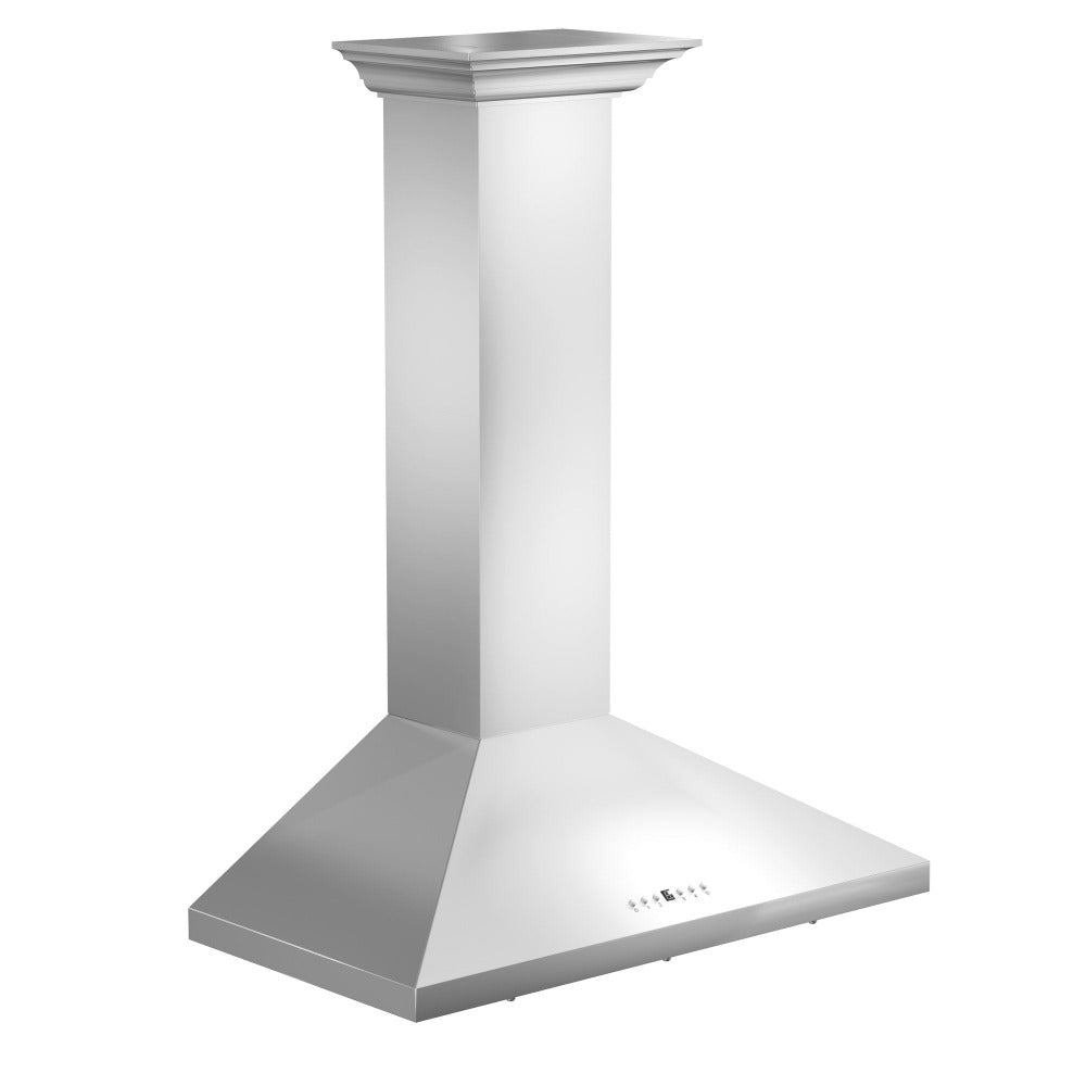 ZLINE Convertible Vent 36-inch range hood in stainless steel KL2CRN-36, view 3
