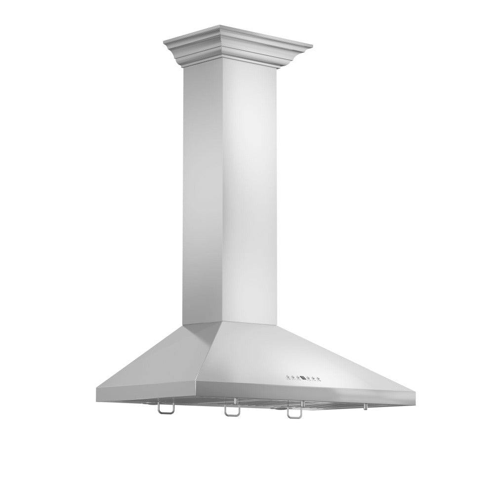 ZLINE Convertible Vent 42-inch range hood in stainless steel KL2CRN-42
