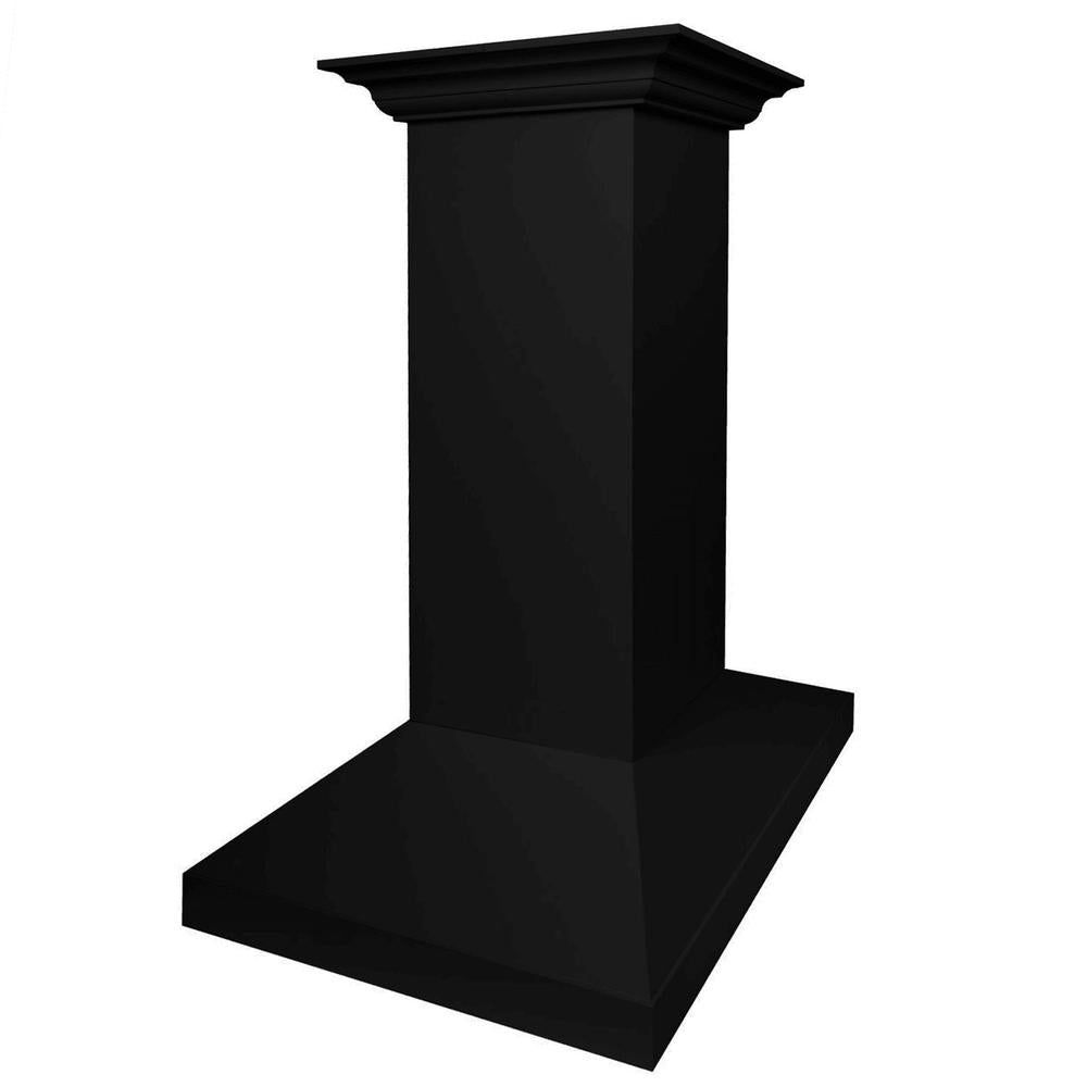 ZLINE Convertible Vent 36-inch range hood in black KBICC-36, view 3