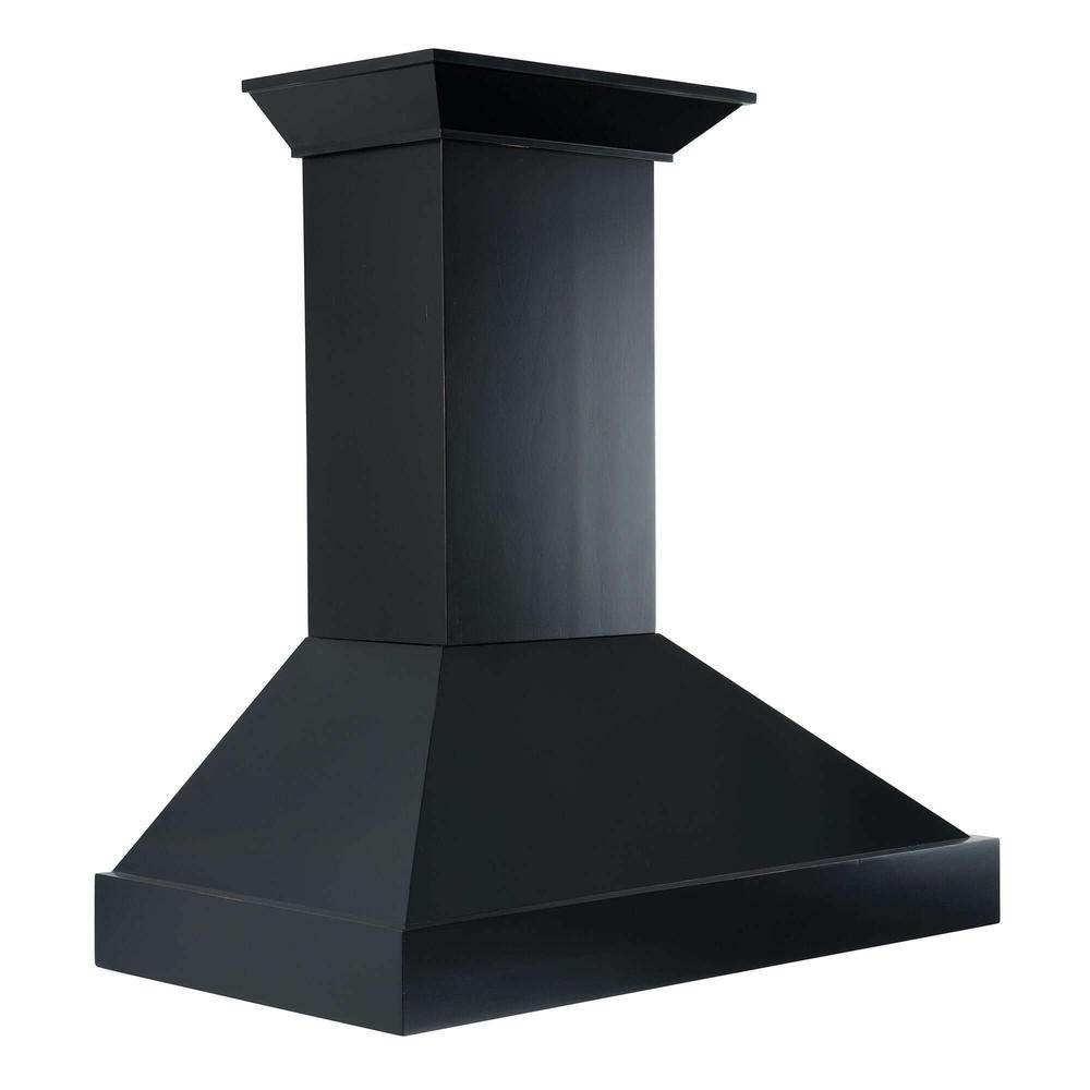 ZLINE Convertible Vent 36-inch range hood in black KBCC-36