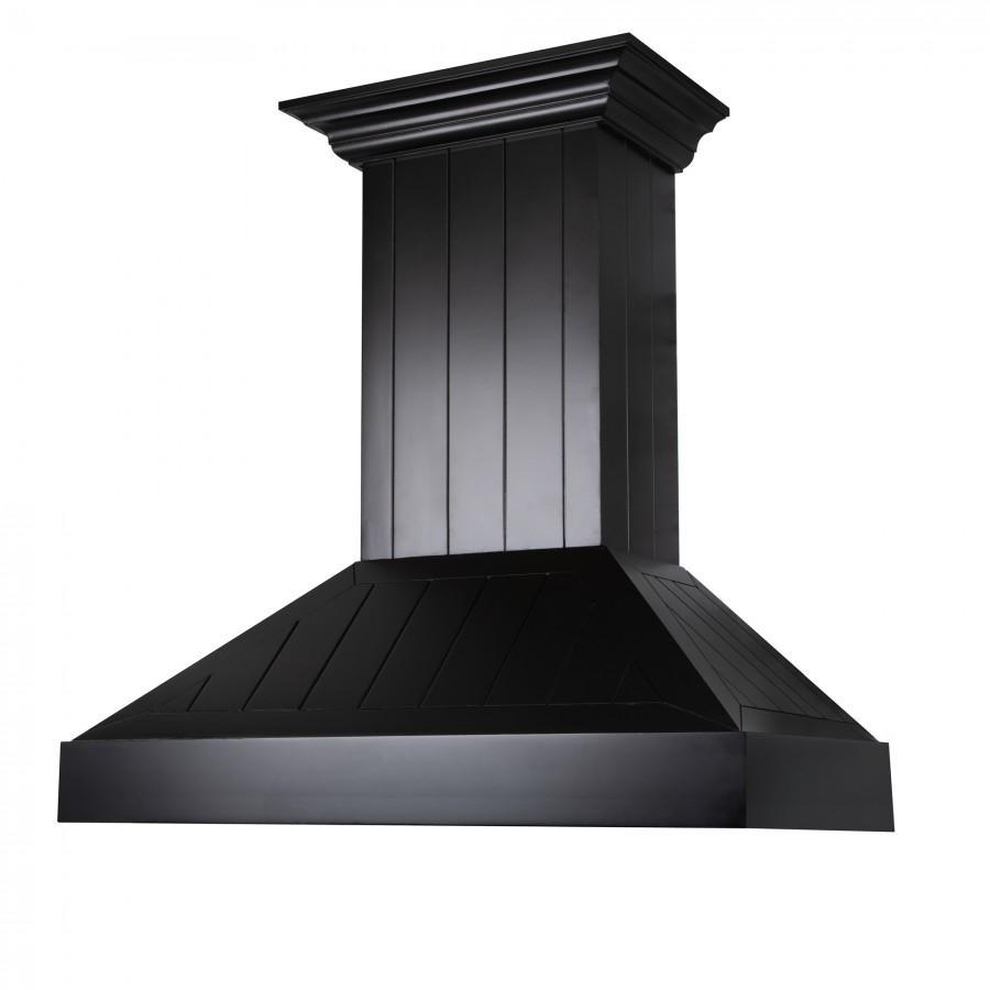 ZLINE Convertible Vent 30-inch range hood in black KPCC-30, view 4