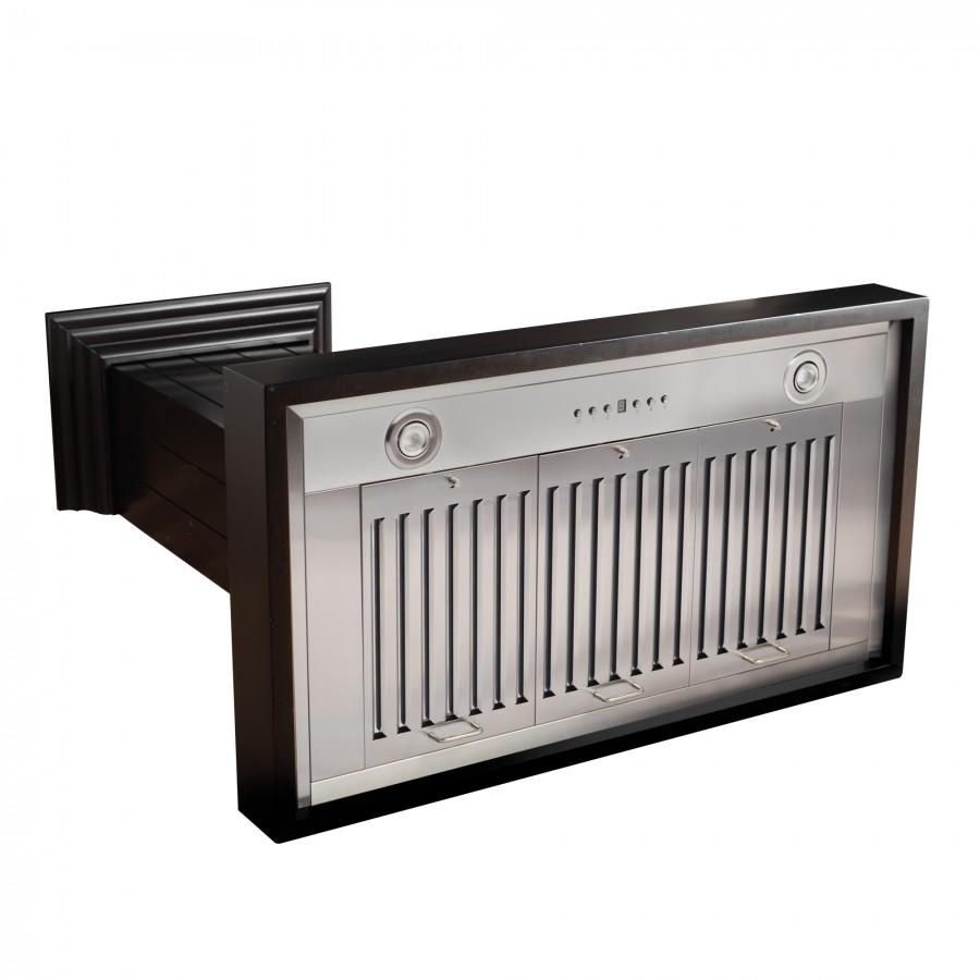 ZLINE Convertible Vent 30-inch range hood in black KPCC-30, view 6