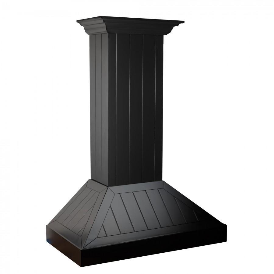 ZLINE Convertible Vent 30-inch range hood in black KPCC-30