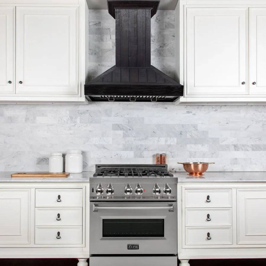ZLINE Convertible Vent 36-inch range hood in rustic dark KPDD-36, view 2