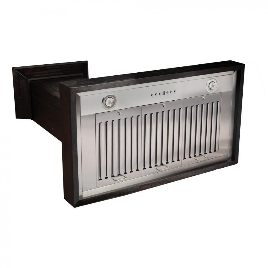 ZLINE Convertible Vent 30-inch range hood in rustic dark KPDD-30, view 4