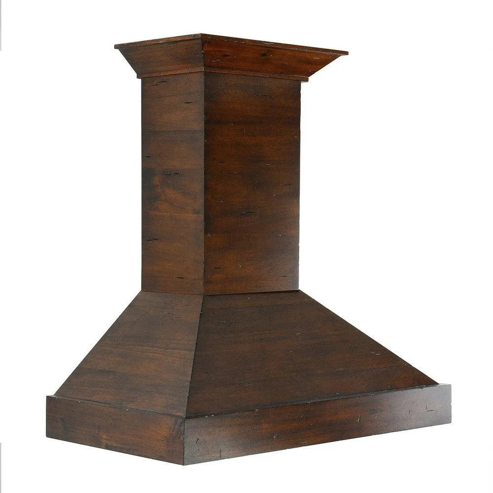 ZLINE Convertible Vent 36-inch range hood in walnut KBRR-36