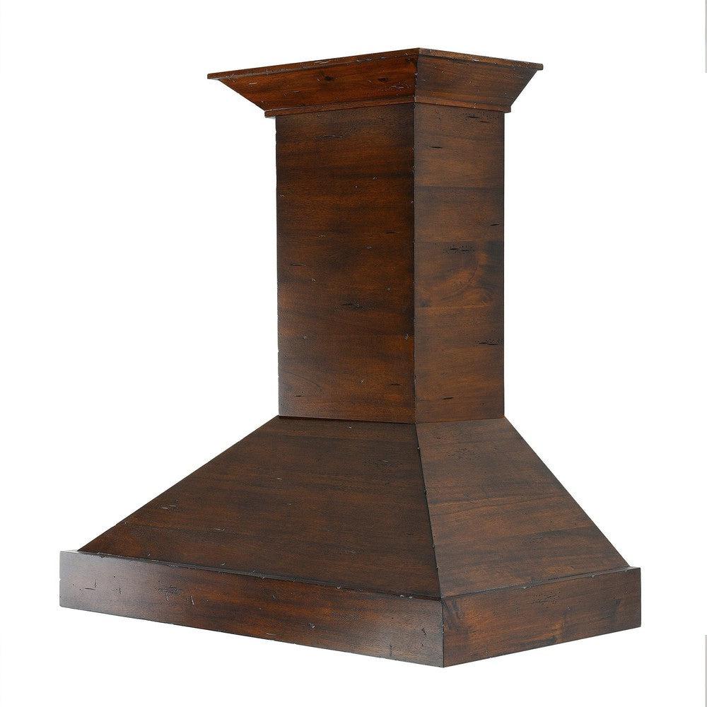 ZLINE Convertible Vent 48-inch range hood in walnut KBRR-48, view 7