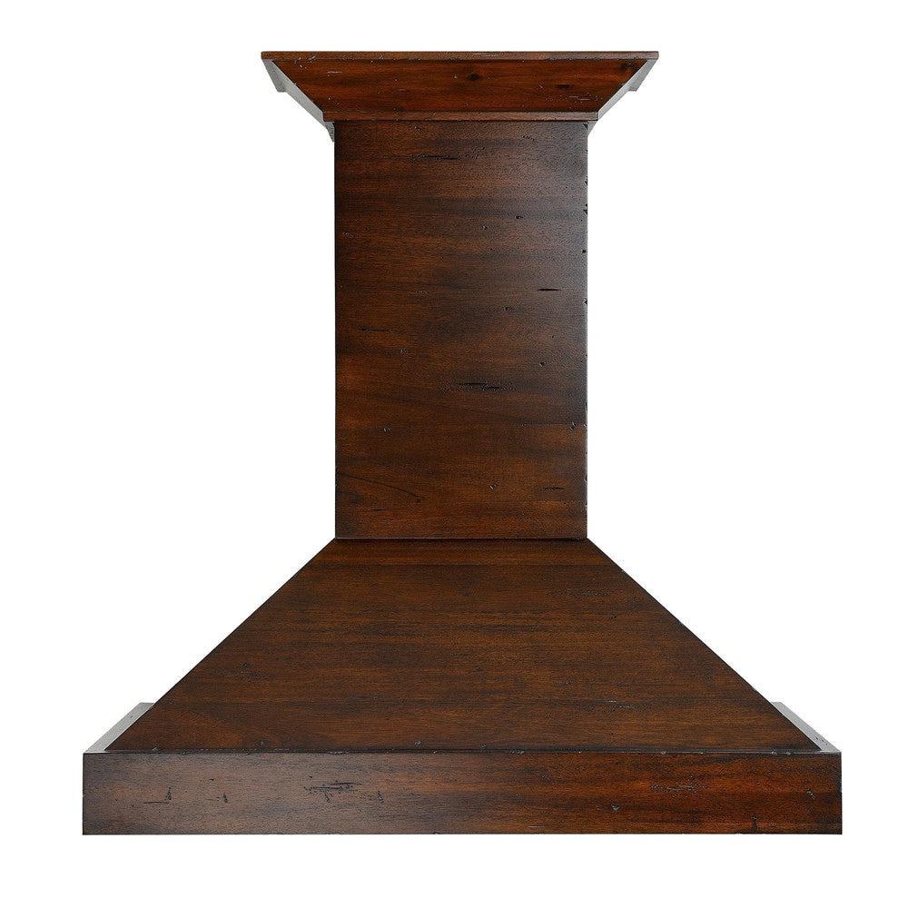 ZLINE Convertible Vent 30-inch range hood in walnut KBRR-30, view 3