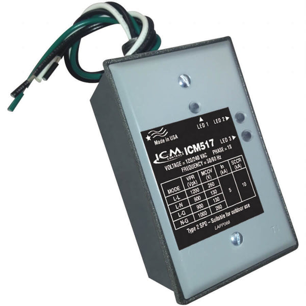 ICM Controls Single Phase Surge Protection